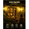 DORESshop Yellow Light Bulbs, Bug Lights for Outside, A19 Bug