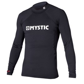 Mystic Star Junior Long Sleeve Rashvest - Black S
