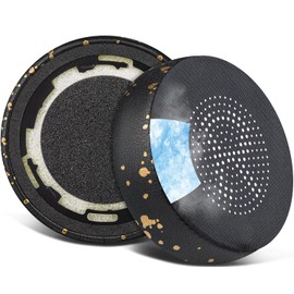 SOULWIT Kühlgel Ersatz Ohrpolster für Jabra Evolve 75(75 UC 75MS 75SE) Stereo-Bluetooth-Headset/Kopfhörer, Ersatzpolster mit geräuschisolierendem Schaum