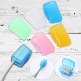 5Pcs Toothbrush Cover Toothbrush Covers Caps Portable Toothbrush Head Case Cover Travel Toothbrush Head Holder for Home Office Hotel Outdoor,Toothbrushes and Accessories