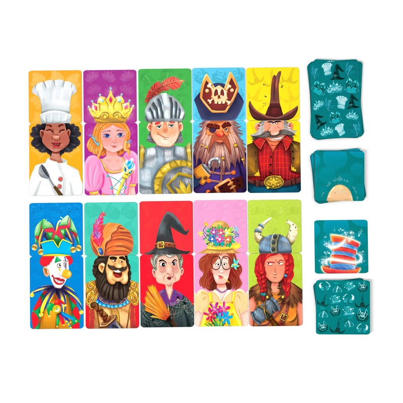 Zoch 601105179 On the Hat – The Card Game that