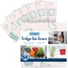 S&T INC. Fridge Liners, Shelf Liners for Kitchen Cabinets and