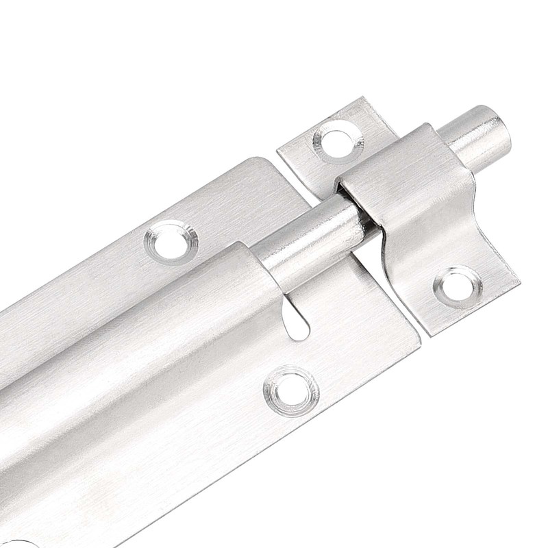 SINJEUN 30 Pack 5 Inch Barrel Bolt, Stainless Steel Slide