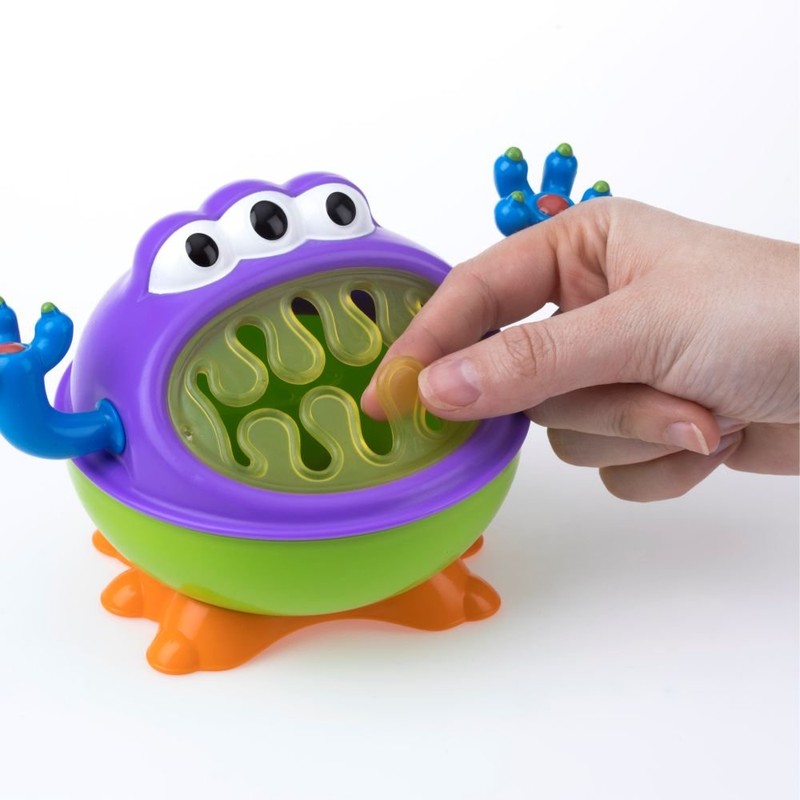 Nuby 3D Guarda bocadillos, monstruo, Pequeño, Monster