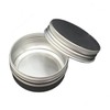 50g round aluminum bottle, small bottle, cream container, lip balm container, cosmetic bottle 10ea