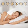 Queen Size 4 Pack Pillow Inserts, Pillows for Sleeping 4