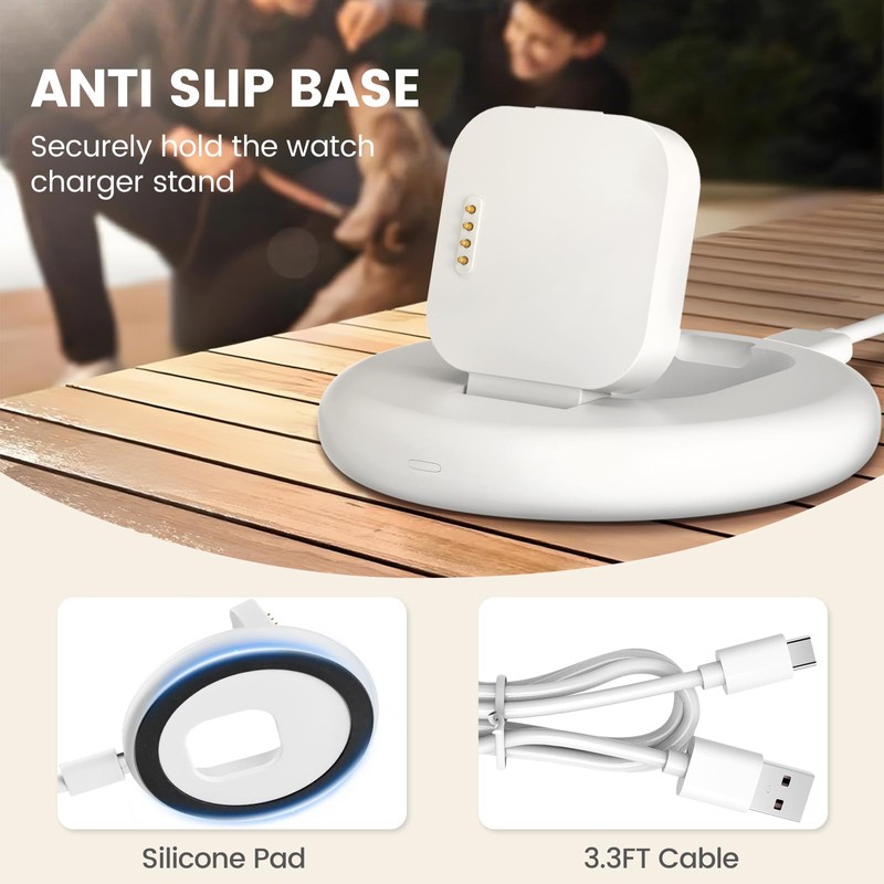 Compatible with SyncUP Kids Watch Charger Stand Dock, Portable &