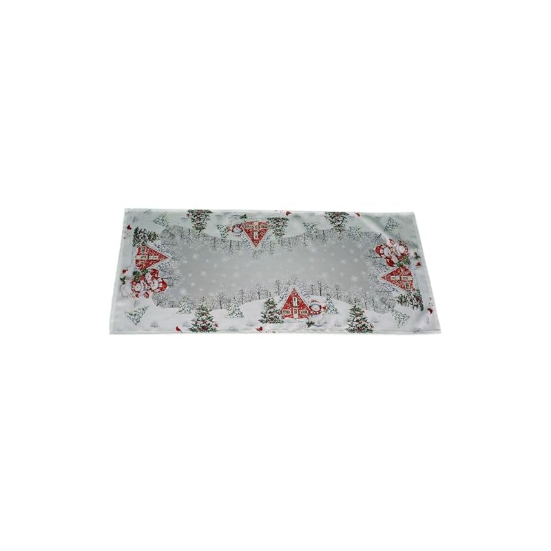 texpot Table Runner 40 x 140 cm Snowman Christmas Winter