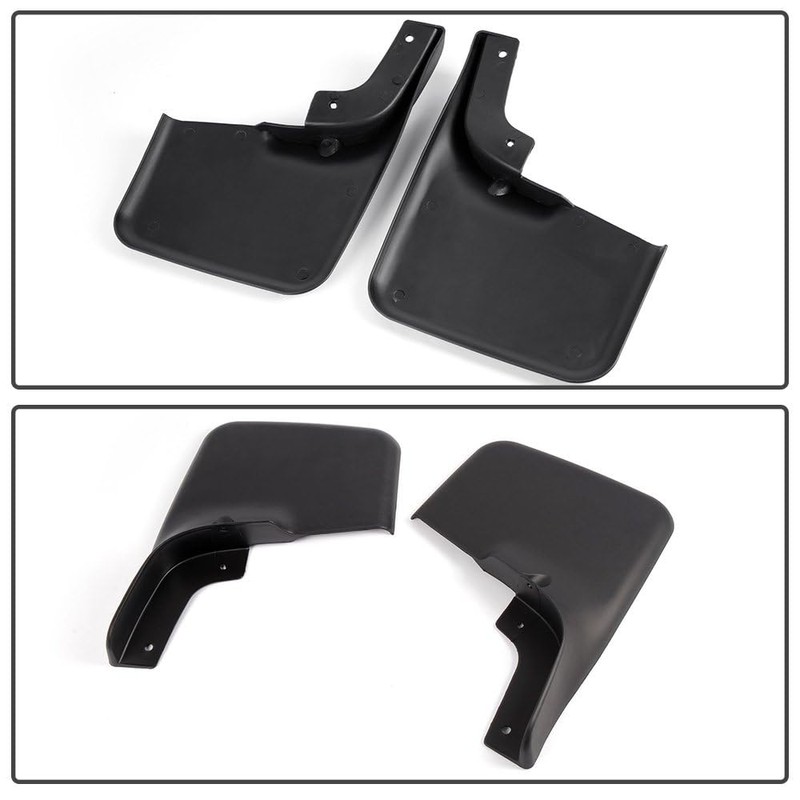 G-PLUS Front Rear Molded Mud Flaps Splash Guards Compatible with