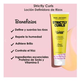 Tratamiento Capilar Marc Anthony Para Definir Rizos Strictly Curls