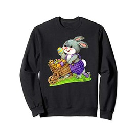 Easter Day Tee Funny Bunny Rabbit Fan Egg Ear Cute Men Women Sweatshirt