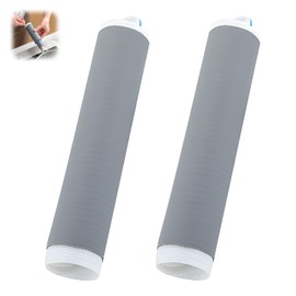 Gohere Silicone Pot Handle Cover Heat Resistant Non-Slip Cast Iron Skillet Handle Cover Silicone Pan Handle Sleeve Fit Various Shape Handles of Wok and Cookware (2, Medium)