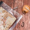 SANNIX 2pcs Waterproof Map Case Transparent Map Cover with Clear