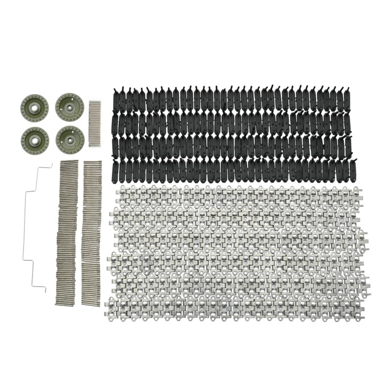 Model Tank Track Parts Full Scale Plastic Aluminum Alloy Chain
