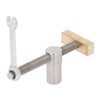 2Pcs Woodworking Desktop Clip Adjustable Workbench Fast Fixed Clamp Brass