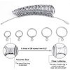 JCF Ring Sizer Gauge Set with Plastic Ring Sizer Belt
