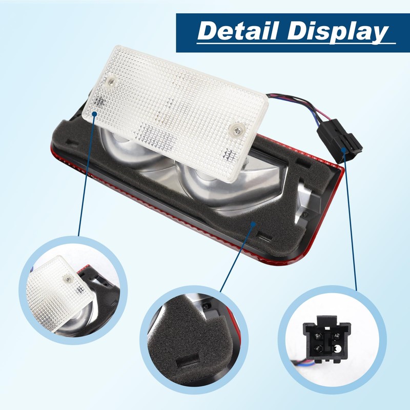 923-290 Third Brake Light Compatible with Ford Econoline E150 E250