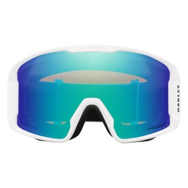 Oakley Unisex Adult LINE MINER L Goggles, MATTE WHITE / PRIZM ARGON IRIDIUM LENS