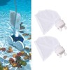 2Pcs Pool Cleaner All Purpose Bag with Zipper Enclosure Replacement