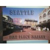 6.00 BEAUTIFUL POST CARD OVER THE PIKE'S PLACE MARKET SEATTLE