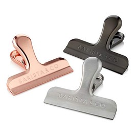 バリスタコー コーヒーバッグクリップ ３ピースセット BARISTA&CO Coffee Bag Clips 3pcs set
