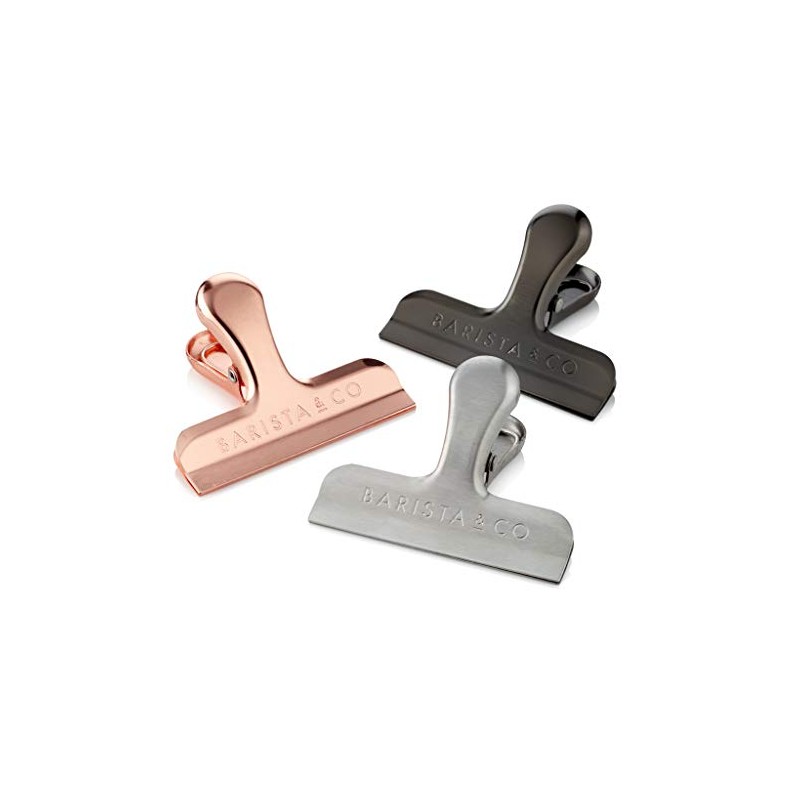 バリスタコー コーヒーバッグクリップ ３ピースセット BARISTA&CO Coffee Bag Clips 3pcs set