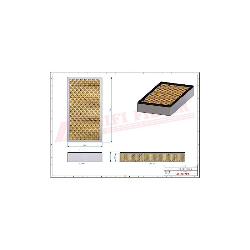 HIFI Filter Cabin Air Filter SC 90255