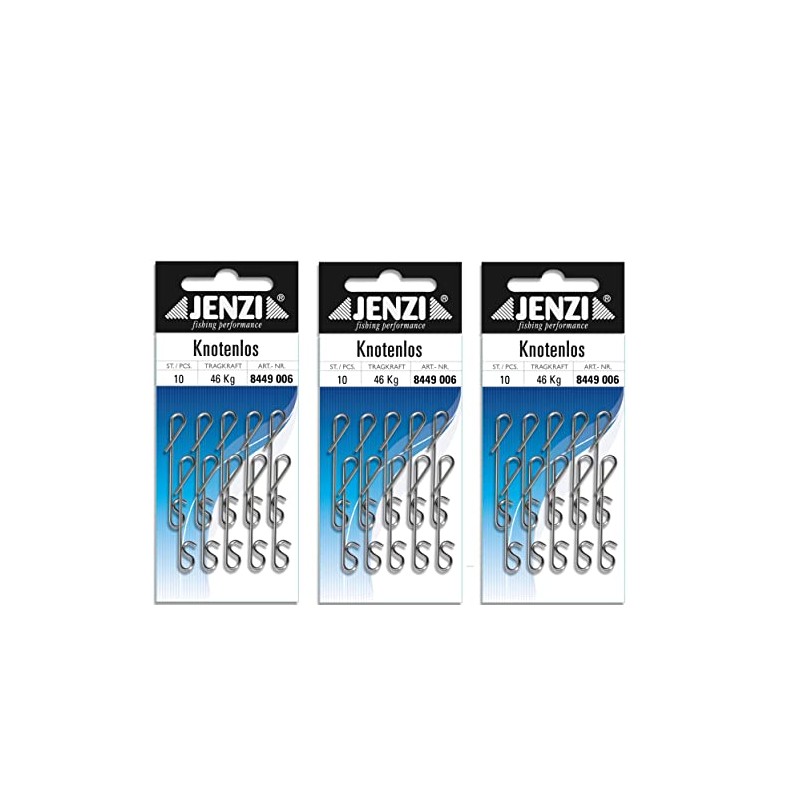 30 Pcs Jenzi Knot-Free Line Extra Strong 46 kg (3