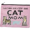 Primitives By Kathy Zipper Pouch - Stay At Home Cat