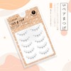 LASHIDOL False Eyelashes, Natural, Lower Eyelashes, Around the Eyelashes, Thin,