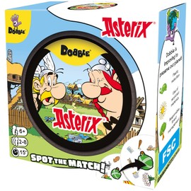Zygomatic Dobble Asterix Action and Reflection Card Game from 7 Years 2 to 8 Players 15 Minutes per Game Spanish