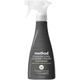 Method Stainless Steel Cleaner, Apple Orchard, 14 OZ (Pack of 6)