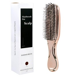 VitalBloom Women's Hair Brush, Comb, Hair, Easy Scalp Care, Smooth, Hair Care Brush, Zero Electrostatic, For Baths, Wet & Dry Use, Tangle-free Hair Care, Improves Hair Quality, Unisex, Convenient to