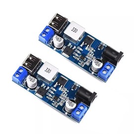 DC 5A Step Down Buck Power Supply Module 24V/12V to 5V Converter Board PCB XY-3606 2pcs