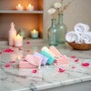 Bolsa De Jabón De Malla Exfoliante, 5 Unidades, Con Espuma
