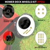 Lawn Mower Deck Gauge Wheels Kit AM125172 Mower Deck Wheels