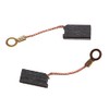 vhbw 2 x Carbon Brush Motor Carbon Abrasive Carbon 15.75