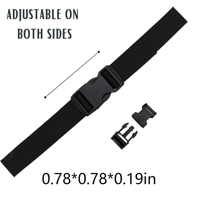 25millimeter/1inch Buckle Backpack Clip for Luggage, Backpacks, Rucksacks, Webbing Quick