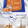 MONTERAL Universal Sponge Cloth for Cleaning is Made from Two