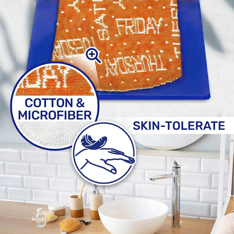 MONTERAL Universal Sponge Cloth for Cleaning is Made from Two