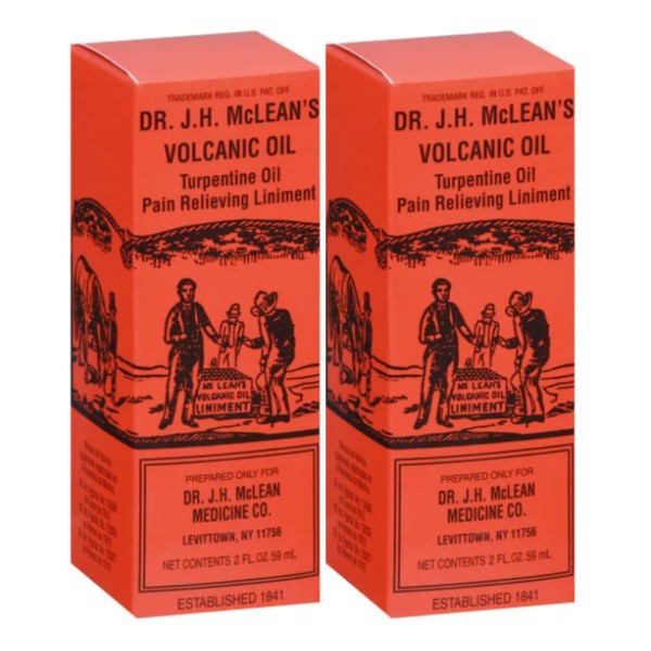 Dr. J.H. McLean's Volcanic Oil 2 OZ (Pack of 2)