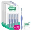GUM TRAV-LER Interdental Brushes for Thorough Cleaning Between Teeth Flexible
