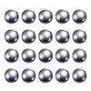 sourcing map Pack of 50 15 mm Carbon Steel Storage