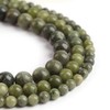 Jade Verde Natural de 8 mm, Abalorio Redondo y Suave,