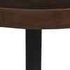 Kate and Laurel Zabel Modern Round Metal End Table with