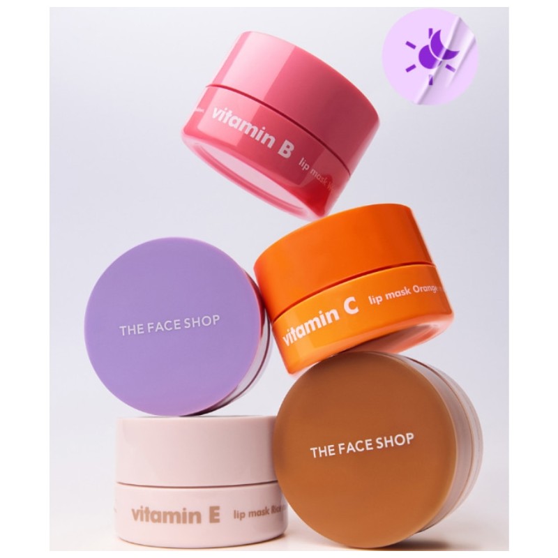 The Face Shop Vitamin A Lip Mask 14g, Shade:Vitamin E