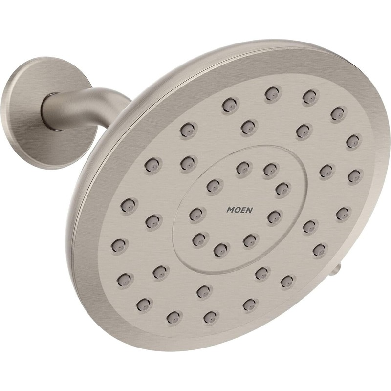 Moen Verso Shower Head Infiniti Dial Brushed Nickle #220R6EPSRN Spot