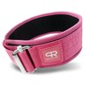 PR Quick-Lock Hybrid Weightlifting Belt - Pink - Size: Small