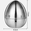 Kitchen Egg Timers for Boiling Eggs Mechanical Kitchen Timer Rotating