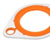 Thermostat Water Neck Housing Gasket Aluminum Silicone Replacement for CHEVY
